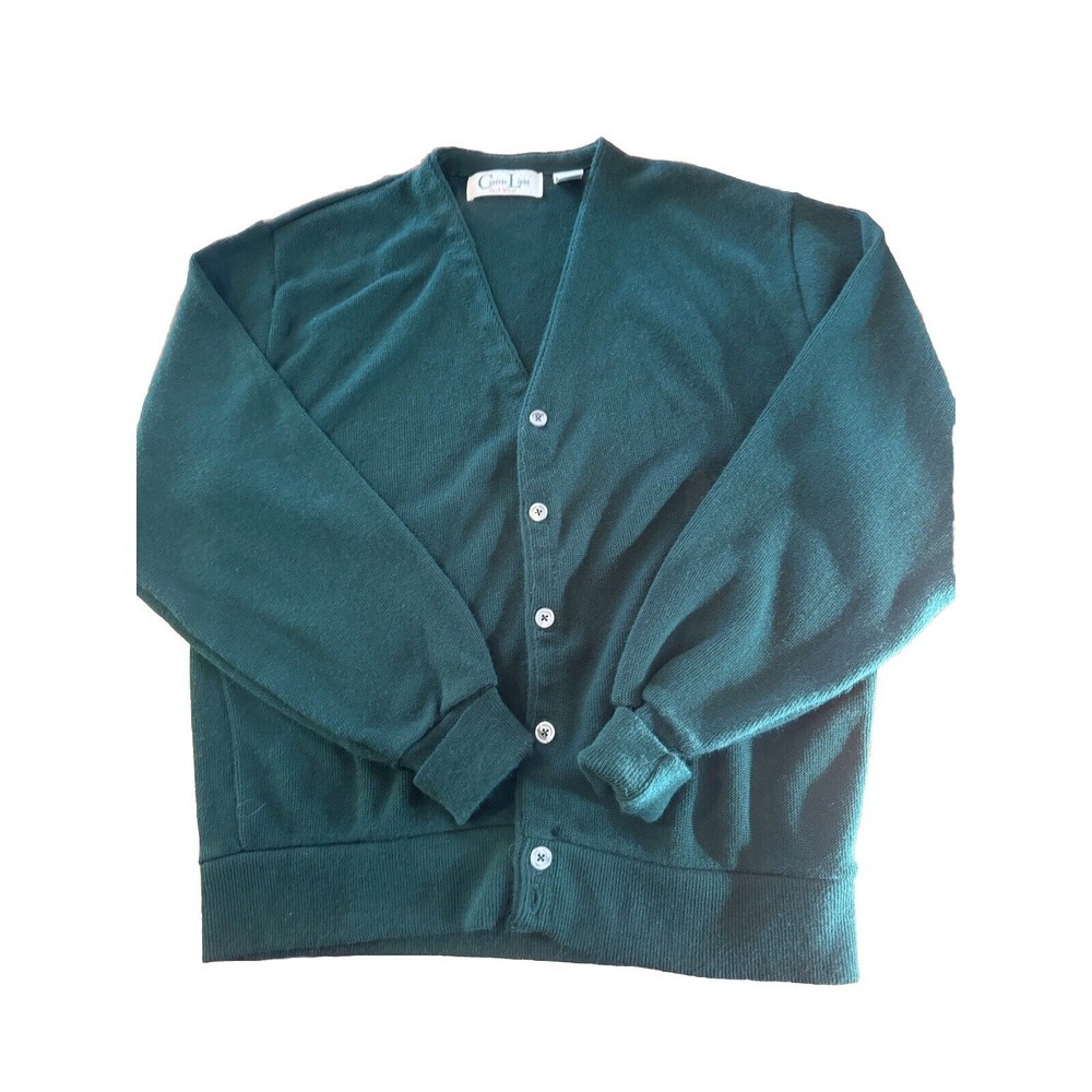 Pendleton Forest Green Cardigan Sweater